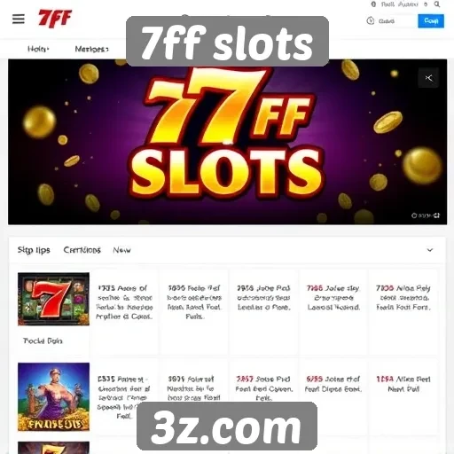 7ff slots oferece variedade em jogos de cassino