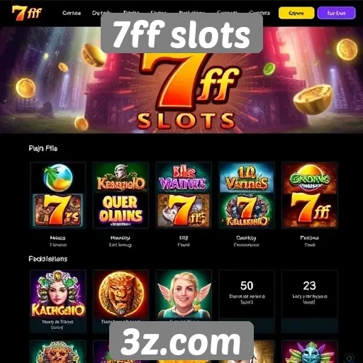 Funcionamento do site 7ff slots e suas funcionalidades